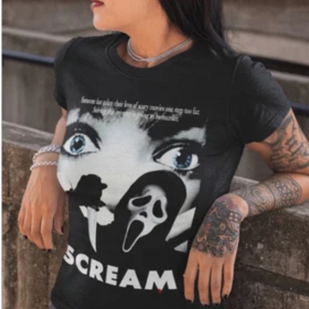 Scream movie t shirt